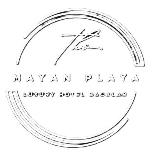 LOGO MAYAN PLAYA Blanco